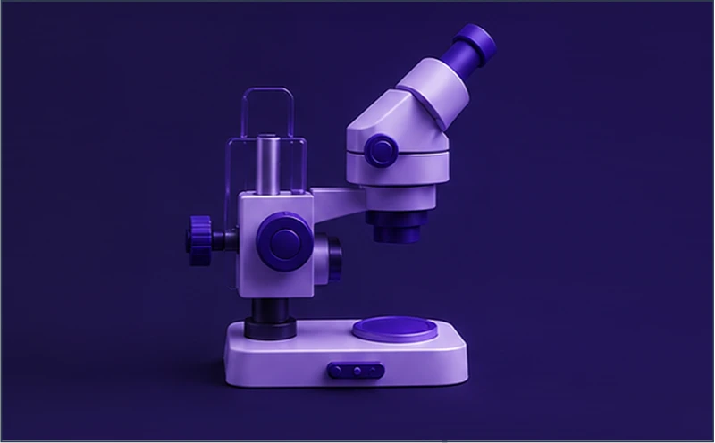 Microscope graphic
